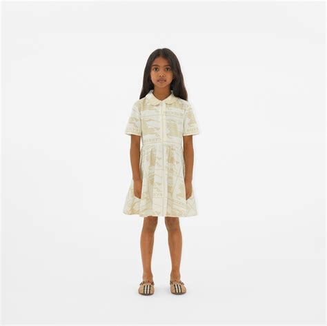 cream cotton burberry dress|EKD Cotton Dress in Cream .